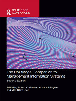 cover image of The Routledge Companion to Management Information Systems